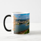 MAGIC Tasse-BEST-Foto, das beim Auftauchen - Verwandlungstasse (Links)
