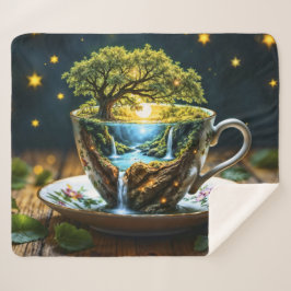Magic Teacup Landschaft fantastische Natur Sherpadecke