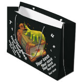 Magic Template Geschenktasche Große Geschenktüte (Vorderseite Schrägansicht)