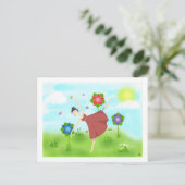 Magic Tree_Do Tance Postkarte (Stehend Vorderseite)