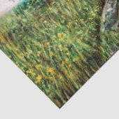 MAGIC TREE / Morgendämmerung in grünem Holz und Da Seidenpapier (Detail)