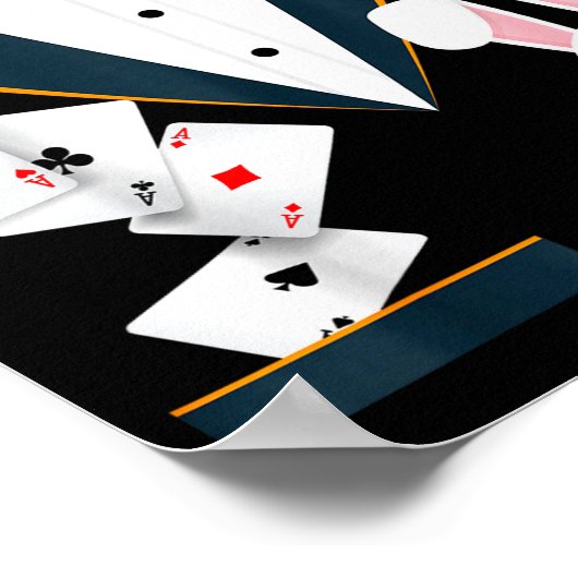 Magic Trick I Magician Costume I Magician Magician Poster (Ecke)