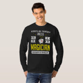 Magic Trick Magician Cards Box T-Shirt (Vorne ganz)
