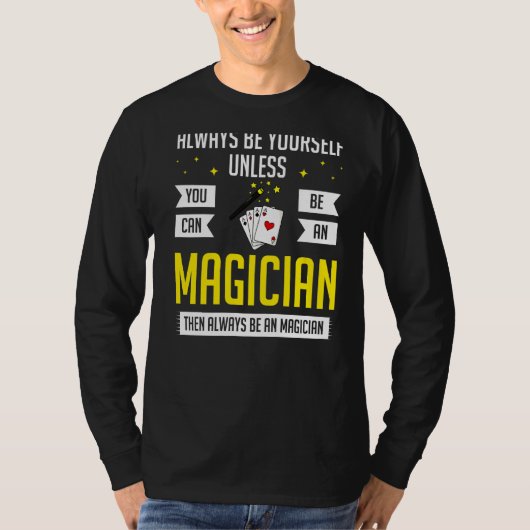 Magic Trick Magician Cards Box T-Shirt (Vorderseite)