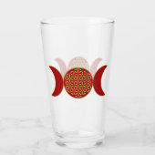 Magic Triple Moon - Spirit Blume des Lebens 1 Stun Glas (Rückseite)