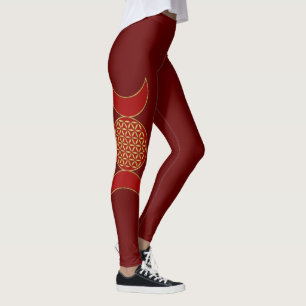 Magic Triple Moon - Spirit Blume des Lebens 1 Stun Leggings