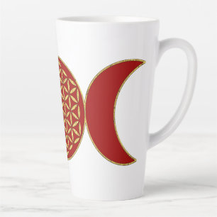 Magic Triple Moon - Spirit Blume des Lebens 1 Stun Milchtasse