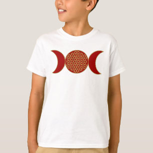 Magic Triple Moon - Spirit Blume des Lebens 1 Stun T-Shirt