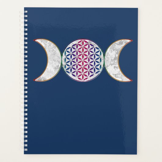 Magic Triple Moon - Spirit Blume des Lebens 2 Planer (Vorderseite)