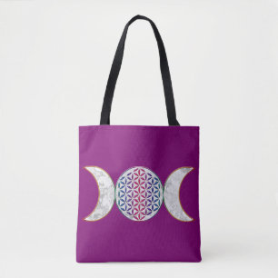 Magic Triple Moon - Spirit Blume des Lebens 2 Tasche