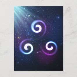 Magic Triskel Postkarte