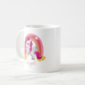 Magic Unicorn Fan Club Kaffeetasse (Vorderseite Links)