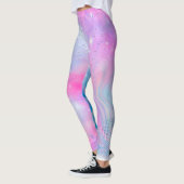Magic Unicorn Pink Blue Leggings (Links)