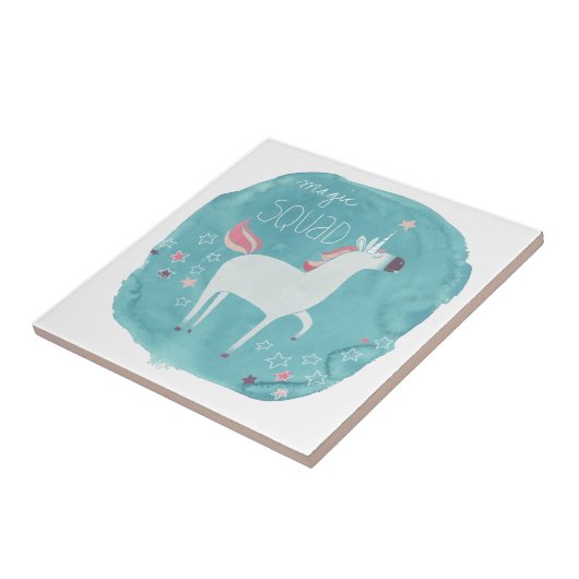 Magic Unicorn Squad Fliese (Seite)