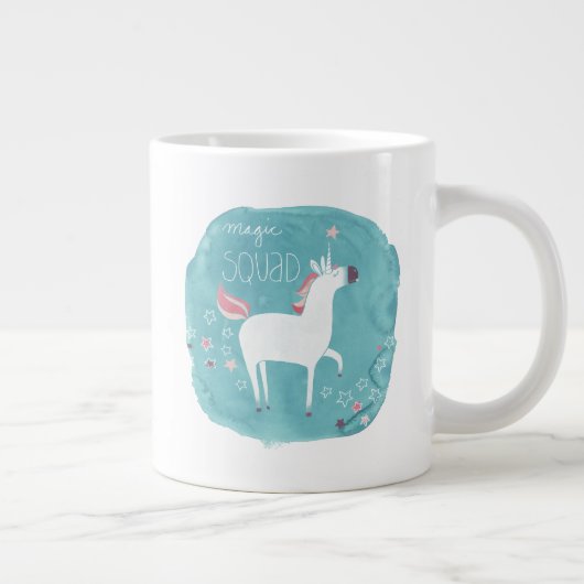 Magic Unicorn Squad Jumbo-Tasse (Rechts)