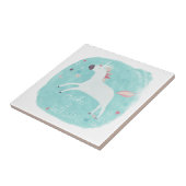 Magic Unicorn Squad - Mach einen Wunsch Fliese (Seite)