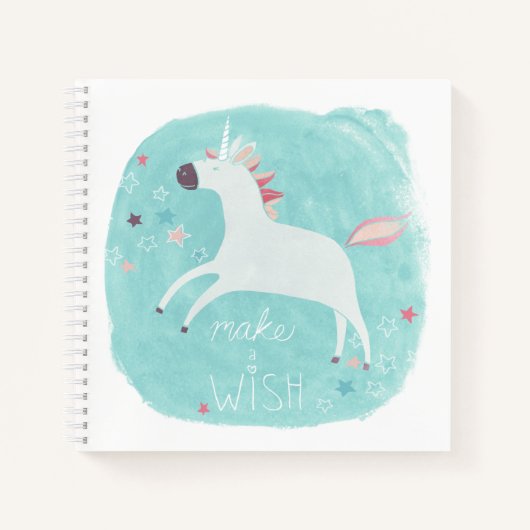 Magic Unicorn Squad - Mach einen Wunsch Notizblock (Vorderseite)