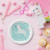 Magic Unicorn Squad - Mach einen Wunsch Pappteller (Party)