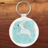 Magic Unicorn Squad - Mach einen Wunsch Schlüsselanhänger (Vorderseite)