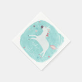 Magic Unicorn Squad - Mach einen Wunsch Serviette (Ecke)