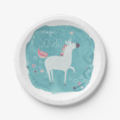 Magic Unicorn Squad Pappteller (Vorderseite)