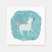 Magic Unicorn Squad Serviette (Vorderseite)