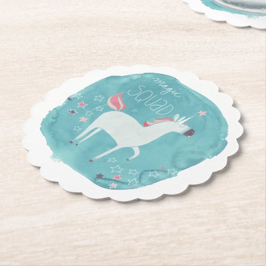 Magic Unicorn Squad Untersetzer (angewinkelt)