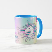 Magic Unicorn-Tasse Tasse (VorderseiteRechts)