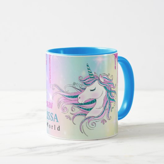 Magic Unicorn-Tasse Tasse (VorderseiteRechts)