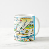 Magic Valley Idaho Grußbecher Kaffeetasse (VorderseiteRechts)