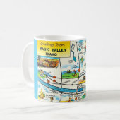 Magic Valley Idaho Grußbecher Kaffeetasse (Vorderseite Links)