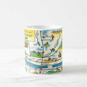 Magic Valley Idaho Grußbecher Kaffeetasse