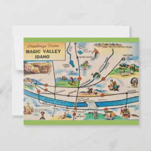 Magic Valley Idaho Karte