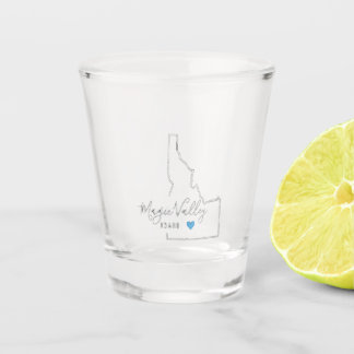 Magic Valley Idaho Shot Glass Schnapsglas