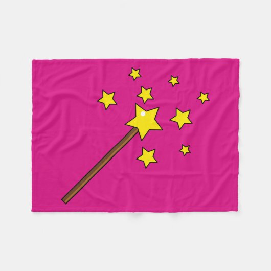 Magic Wand Fleecedecke (Vorderseite (Horizontal))