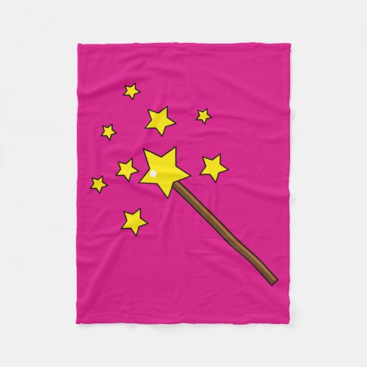 Magic Wand Fleecedecke (Vorderseite)