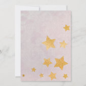 Magic Wand Girl Wizard Einladung zum Geburtstag (Rückseite)