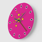 Magic Wand Große Wanduhr (Winkel)