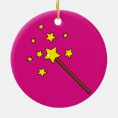 Magic Wand Keramik Ornament (Hinten)