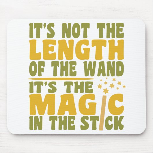 MAGIC WAND mousepad (Vorne)