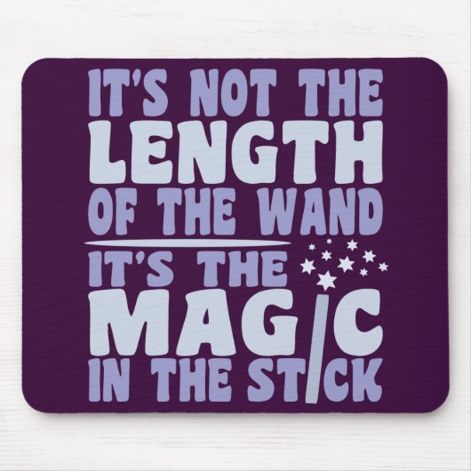 MAGIC WAND mousepad (Vorne)