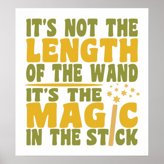 MAGIC WAND Poster (Vorne)