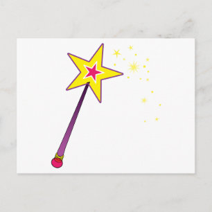 Magic Wand Postkarte