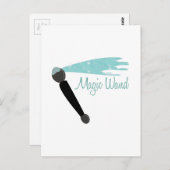 Magic Wand Postkarte (Vorne/Hinten)