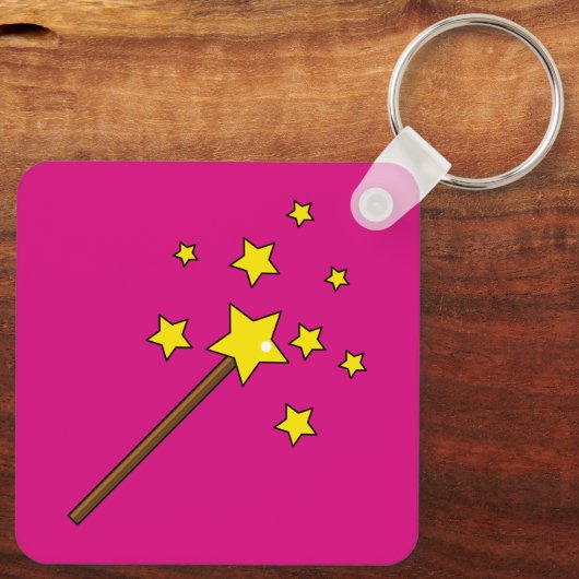 Magic Wand Schlüsselanhänger (Rückseite)