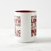 MAGIC WAND Tasse - wählen Sie Stil & Farbe (Zentrum)
