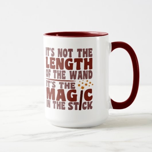 MAGIC WAND Tasse - wählen Sie Stil & Farbe (Rechts)