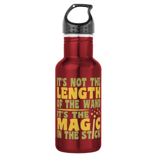 MAGIC WAND TRINKFLASCHE (Vorderseite)