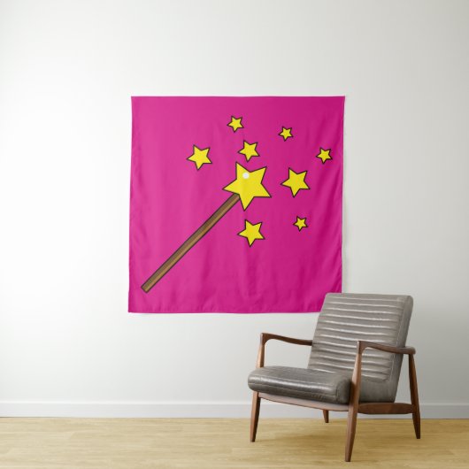Magic Wand Wandteppich (Beispiel (Horizontal))