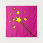 Magic Wand Wandteppich (Vorderseite)